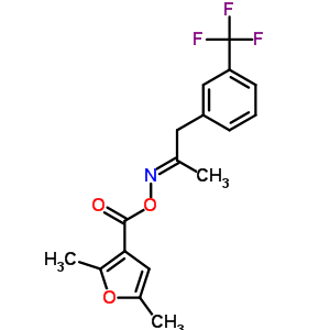 38060-00-3  (2,5-dimethylfuran-3-yl)[({(2E)-1-[3-(trifluoromethyl)phenyl]propan-2-ylidene}amino)oxy]methanone