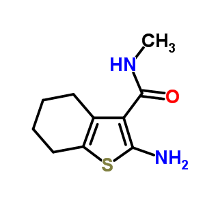 38201-62-6  2-amino-N-methyl-4,5,6,7-tetrahydro-1-benzothiophene-3-carboxamide