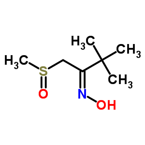 39196-10-6  (2E)-N-hydroxy-3,3-dimethyl-1-(methylsulfinyl)butan-2-imine