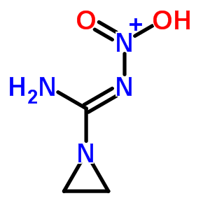 39197-58-5  (2E)-2-[amino(aziridin-1-yl)methylidene]-1-hydroxy-1-oxohydrazinium