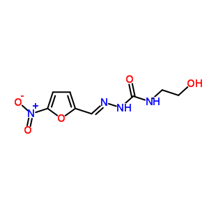 39625-08-6  (2E)-N-(2-hydroxyethyl)-2-[(5-nitrofuran-2-yl)methylidene]hydrazinecarboxamide