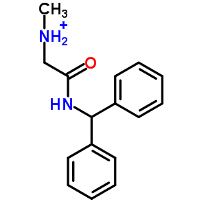 435345-34-9  2-[(diphenylmethyl)amino]-N-methyl-2-oxoethanaminium