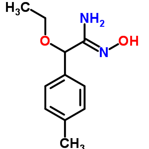 49872-88-0  (1Z)-2-ethoxy-N'-hydroxy-2-(4-methylphenyl)ethanimidamide