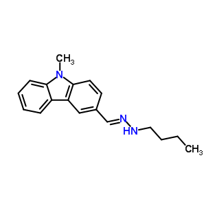 50460-16-7  3-[(E)-(2-butylhydrazinylidene)methyl]-9-methyl-9H-carbazole