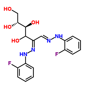 51306-40-2  (2R,3S,5Z,6E)-5,6-bis[2-(2-fluorophenyl)hydrazinylidene]hexane-1,2,3,4-tetrol (non-preferred name)