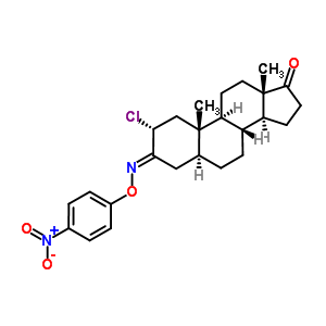51354-33-7  (2alpha,3E,5alpha)-2-chloro-3-[(4-nitrophenoxy)imino]androstan-17-one