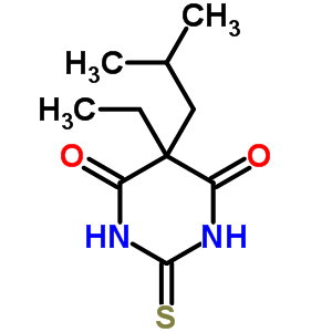 52414-81-0  5-ethyl-5-(2-methylpropyl)-2-thioxodihydropyrimidine-4,6(1H,5H)-dione 52414-81-0  5-ethyl-5-(2-methylpropyl)-2-thioxodihydropyrimidine-4,6(1H,5H)-dione