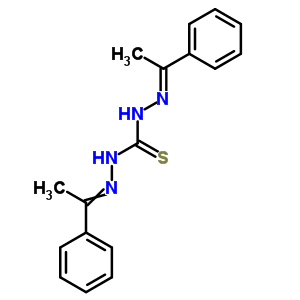 5326-14-7  N''-[(1E)-1-phenylethylidene]-N'''-(1-phenylethylidene)thiocarbonohydrazide