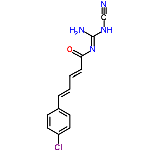 5398-83-4  (2E,4E)-N-[(E)-amino(cyanoamino)methylidene]-5-(4-chlorophenyl)penta-2,4-dienamide