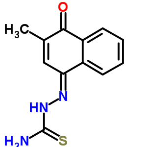 54892-67-0  (2E)-2-(3-methyl-4-oxonaphthalen-1(4H)-ylidene)hydrazinecarbothioamide