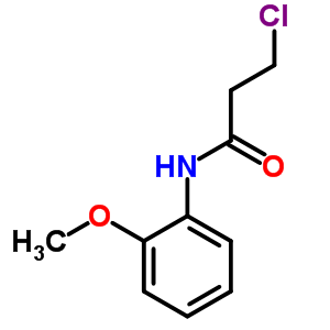 55860-23-6  3-chloro-N-(2-methoxyphenyl)propanamide