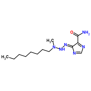 56010-86-7  (4Z)-4-(3-methyl-3-octyltriazanylidene)-4H-imidazole-5-carboxamide