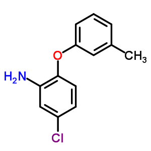 56966-51-9  5-chloro-2-(3-methylphenoxy)aniline 56966-51-9  5-chloro-2-(3-methylphenoxy)aniline