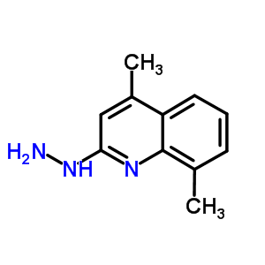 57369-93-4  2-hydrazino-4,8-dimethylquinoline