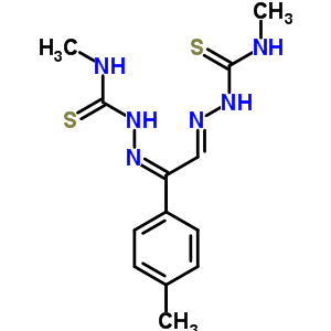 57547-41-8  (2Z)-N-methyl-2-[(2E)-2-[2-(methylcarbamothioyl)hydrazinylidene]-1-(4-methylphenyl)ethylidene]hydrazinecarbothioamide