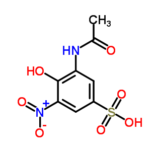 59115-12-7  3-(acetylamino)-4-hydroxy-5-nitrobenzenesulfonic acid