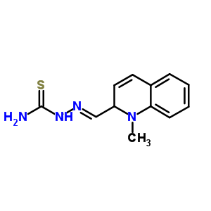 63618-13-3  (2E)-2-[(1-methyl-1,2-dihydroquinolin-2-yl)methylidene]hydrazinecarbothioamide