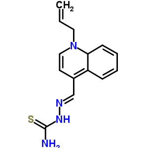 63618-22-4  (2E)-2-{[1-(prop-2-en-1-yl)-1,8a-dihydroquinolin-4-yl]methylidene}hydrazinecarbothioamide