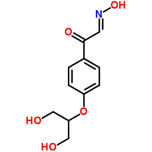 64049-50-9  (2E)-1-{4-[(1,3-dihydroxypropan-2-yl)oxy]phenyl}-2-(hydroxyimino)ethanone