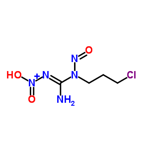 64398-16-9  (2E)-2-{amino[(3-chloropropyl)(nitroso)amino]methylidene}-1-hydroxy-1-oxohydrazinium