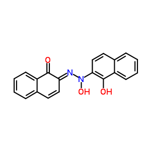 64398-53-4  (2E)-2-[2-hydroxy-2-(1-hydroxynaphthalen-2-yl)hydrazinylidene]naphthalen-1(2H)-one