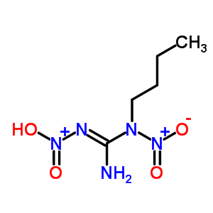 64774-04-5  (2E)-2-{amino[butyl(nitro)amino]methylidene}-1-hydroxy-1-oxohydrazinium