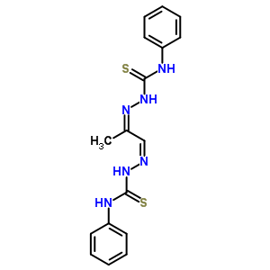 64849-53-2  (2Z,2'Z)-2,2'-(1Z,2Z)-propane-1,2-diylidenebis(N-phenylhydrazinecarbothioamide)