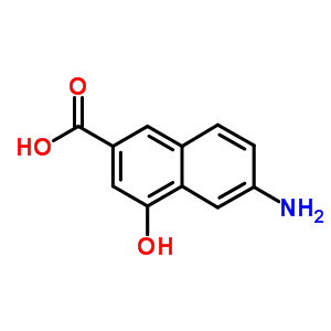 64955-20-0  6-amino-4-hydroxynaphthalene-2-carboxylic acid