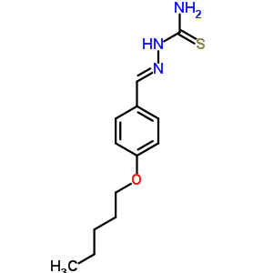 65110-23-8  (2E)-2-[4-(pentyloxy)benzylidene]hydrazinecarbothioamide