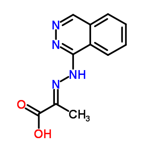 65846-20-0;67536-13-4  (2E)-2-[2-(phthalazin-1-yl)hydrazinylidene]propanoic acid