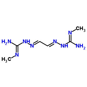 66002-86-6  (2E,2'E)-2,2'-(1E,2E)-ethane-1,2-diylidenebis(N'-methylhydrazinecarboximidamide)