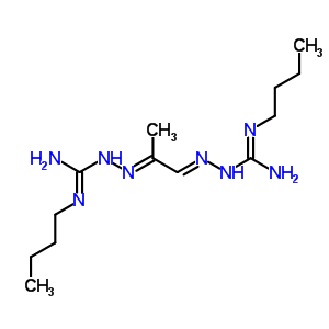 66002-88-8  (2E,2'E)-2,2'-(1E,2E)-propane-1,2-diylidenebis(N'-butylhydrazinecarboximidamide)