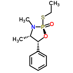 66007-25-8  (2S,4S,5R)-2-(ethylsulfanyl)-3,4-dimethyl-5-phenyl-1,3,2-oxazaphospholidine 2-oxide