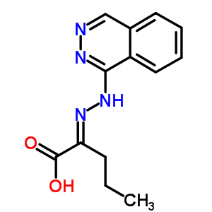 67536-14-5  (2E)-2-[2-(phthalazin-1-yl)hydrazinylidene]pentanoic acid