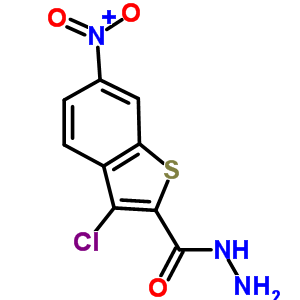 676348-44-0  3-chloro-6-nitro-1-benzothiophene-2-carbohydrazide