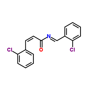 68334-68-9  (2Z)-3-(2-chlorophenyl)-N-[(E)-(2-chlorophenyl)methylidene]prop-2-enamide