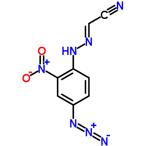 69356-50-9  (2E)-[2-(4-azido-2-nitrophenyl)hydrazinylidene]ethanenitrile