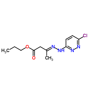 69578-90-1  propyl (3E)-3-[2-(6-chloropyridazin-3-yl)hydrazinylidene]butanoate