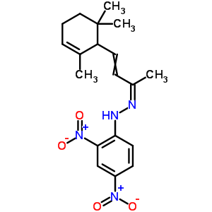 6998-49-8  (2Z)-1-(2,4-dinitrophenyl)-2-[4-(2,6,6-trimethylcyclohex-2-en-1-yl)but-3-en-2-ylidene]hydrazine