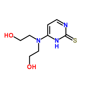 7151-74-8  6-[bis(2-hydroxyethyl)amino]pyrimidine-2(1H)-thione