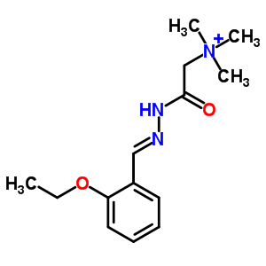 7153-34-6  2-[(2E)-2-(2-ethoxybenzylidene)hydrazinyl]-N,N,N-trimethyl-2-oxoethanaminium