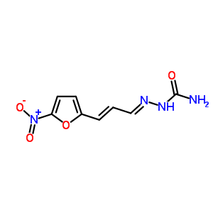 721-71-1  (2E)-2-[(2E)-3-(5-nitrofurán-2-il)prop-2-én-1-ilidén]hidrazinkarboxamid