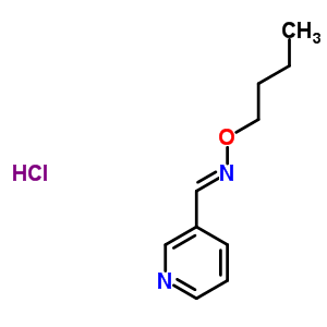 72989-73-2  (E)-N-butoxy-1-(pyridin-3-yl)methanimine hydrochloride (1:1)