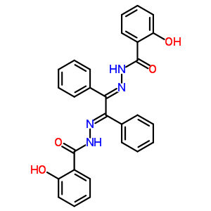 73319-79-6  N',N''-[(1E,2E)-1,2-diphenylethane-1,2-diylidene]bis(2-hydroxybenzohydrazide)