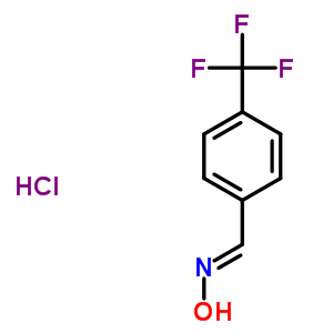 73681-15-9  (E)-N-hydroxy-1-[4-(trifluoromethyl)phenyl]methanimine hydrochloride (1:1)