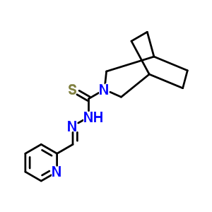 75488-63-0  N'-[(E)-pyridin-2-ylmethylidene]-3-azabicyclo[3.2.2]nonane-3-carbothiohydrazide