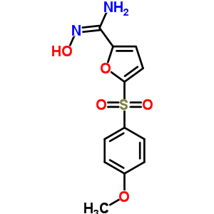 75745-73-2  N'-hydroxy-5-[(4-methoxyphenyl)sulfonyl]furan-2-carboximidamide