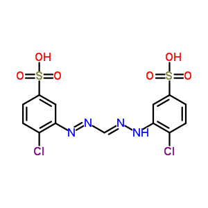 82039-02-9  4-chloro-3-[(2E)-2-{[(E)-(2-chloro-5-sulfophenyl)diazenyl]methylidene}hydrazinyl]benzenesulfonic acid