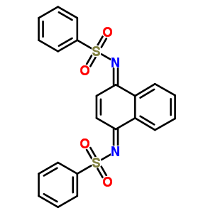 83202-22-6  N,N'-naphthalene-1,4-diylidenedibenzenesulfonamide