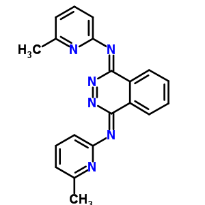 83454-34-6  N,N'-phthalazine-1,4-diylidenebis(6-methylpyridin-2-amine)